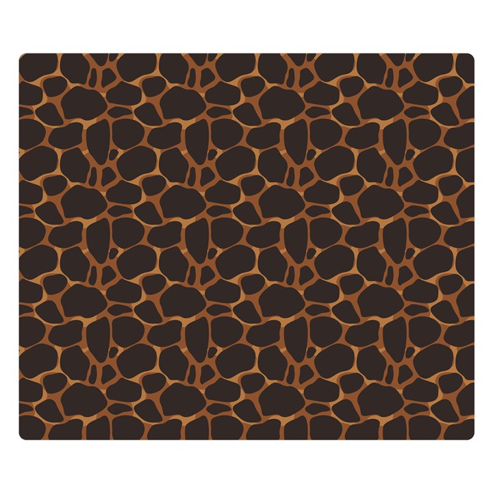 Animal Skin - Panther Or Giraffe - Africa And Savanna Double Sided Flano Blanket (Small) 