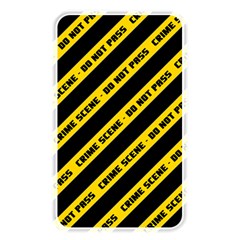 Warning Colors Yellow And Black - Police No Entrance 2 Memory Card Reader (rectangular) by DinzDas