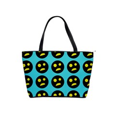 005 - Ugly Smiley With Horror Face - Scary Smiley Classic Shoulder Handbag by DinzDas