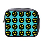 005 - Ugly Smiley With Horror Face - Scary Smiley Mini Toiletries Bag (Two Sides) Front