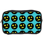 005 - Ugly Smiley With Horror Face - Scary Smiley Toiletries Bag (Two Sides) Back