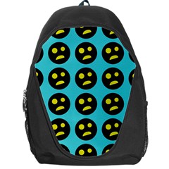 005 - Ugly Smiley With Horror Face - Scary Smiley Backpack Bag by DinzDas