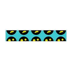 005 - Ugly Smiley With Horror Face - Scary Smiley Flano Scarf (mini) by DinzDas