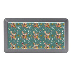 006 - Funky Oldschool 70s Wallpaper - Exploding Circles Memory Card Reader (mini) by DinzDas