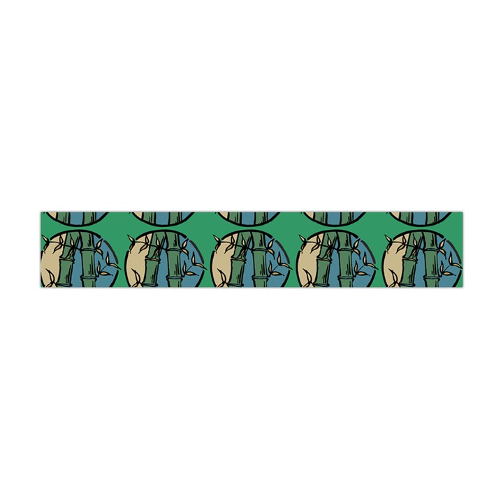 Bamboo Trees - The Asian Forest - Woods Of Asia Flano Scarf (Mini)