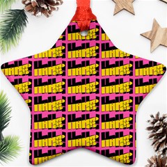 Haha - Nelson Pointing Finger At People - Funny Laugh Ornament (star) by DinzDas