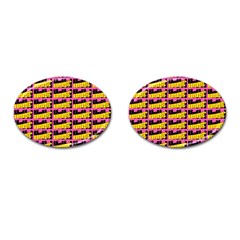 Haha - Nelson Pointing Finger At People - Funny Laugh Cufflinks (oval) by DinzDas