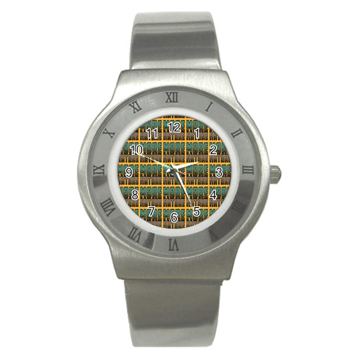 More Nature - Nature Is Important For Humans - Save Nature Stainless Steel Watch