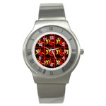 Working Class Hero - Welders And Other Handymen Are True Heroes - Work Stainless Steel Watch Front