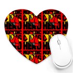 Working Class Hero - Welders And Other Handymen Are True Heroes - Work Heart Mousepads Front