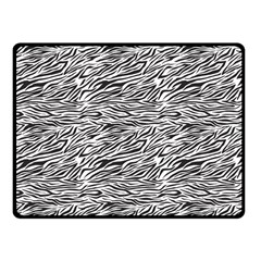 Zebra Pattern - Zebras And Horses - African Animals Fleece Blanket (small) by DinzDas