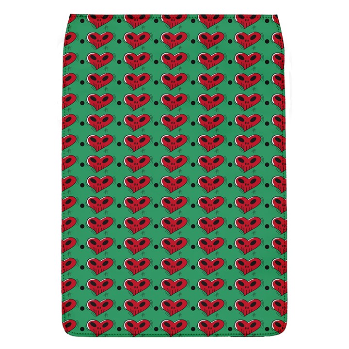 Evil Heart Graffiti Pattern Removable Flap Cover (L)