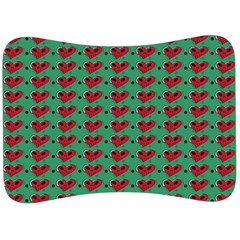 Evil Heart Graffiti Pattern Velour Seat Head Rest Cushion by DinzDas