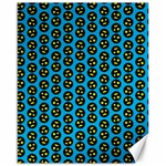 0059 Comic Head Bothered Smiley Pattern Canvas 16  x 20  15.75 x19.29  Canvas - 1