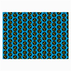 0059 Comic Head Bothered Smiley Pattern Large Glasses Cloth by DinzDas