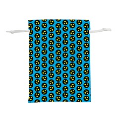 0059 Comic Head Bothered Smiley Pattern Lightweight Drawstring Pouch (s) by DinzDas