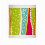 abstract lines White Mugs Center