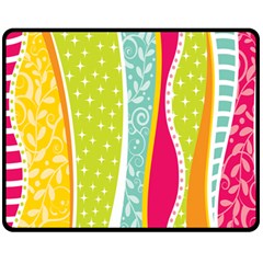 Abstract Lines Fleece Blanket (medium) 