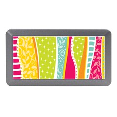 Abstract Lines Memory Card Reader (mini) by designsbymallika