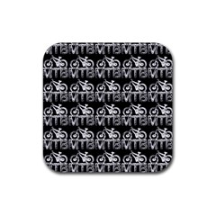 Mountain Bike - Mtb - Hardtail And Dirt Jump 2 Rubber Coaster (square)  by DinzDas