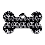 Mountain Bike - Mtb - Hardtail And Dirt Jump 2 Dog Tag Bone (One Side) Front