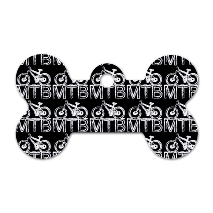 Mountain Bike - Mtb - Hardtail And Dirt Jump 2 Dog Tag Bone (One Side)