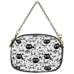 Cute Cat Faces Pattern Chain Purse (Two Sides) Front