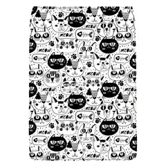 Cute Cat Faces Pattern Removable Flap Cover (s) by TastefulDesigns