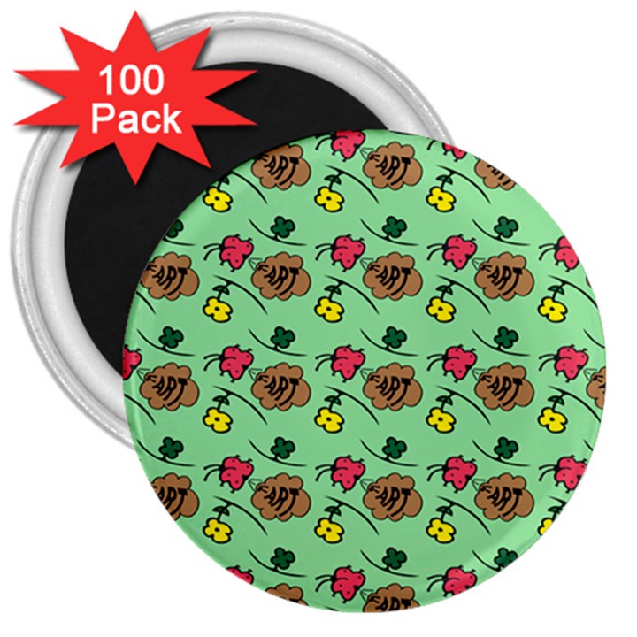 Lady Bug Fart - Nature And Insects 3  Magnets (100 pack)