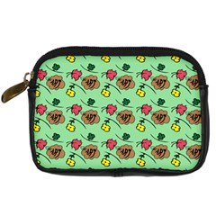 Lady Bug Fart - Nature And Insects Digital Camera Leather Case by DinzDas