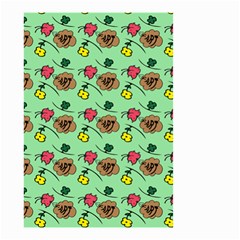 Lady Bug Fart - Nature And Insects Small Garden Flag (two Sides) by DinzDas