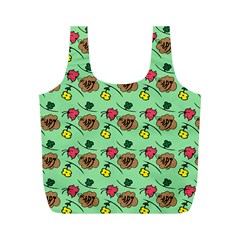 Lady Bug Fart - Nature And Insects Full Print Recycle Bag (m) by DinzDas