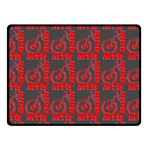 015 Mountain Bike - Mtb - Hardtail And Downhill Fleece Blanket (Small) 50 x40  Blanket Front