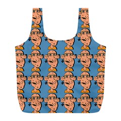 Village Dude - Hillbilly And Redneck - Trailer Park Boys Full Print Recycle Bag (l) by DinzDas