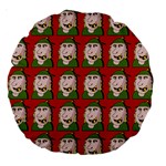 Village Dude - Hillbilly And Redneck - Trailer Park Boys Large 18  Premium Round Cushions Front