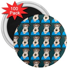 Village Dude - Hillbilly And Redneck - Trailer Park Boys 3  Magnets (100 Pack) by DinzDas