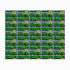 Game Over Karate And Gaming - Pixel Martial Arts Small Glasses Cloth (2 Sides) by DinzDas