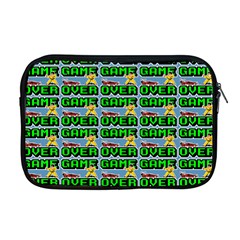 Game Over Karate And Gaming - Pixel Martial Arts Apple Macbook Pro 17  Zipper Case by DinzDas