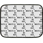 White And Nerdy - Computer Nerds And Geeks Double Sided Fleece Blanket (Mini)  35 x27  Blanket Front