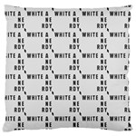 White And Nerdy - Computer Nerds And Geeks Large Cushion Case (One Side) Front