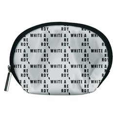 White And Nerdy - Computer Nerds And Geeks Accessory Pouch (medium) by DinzDas