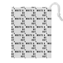 White And Nerdy - Computer Nerds And Geeks Drawstring Pouch (5xl) by DinzDas