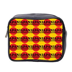 Japan Nippon Style - Japan Sun Mini Toiletries Bag (two Sides) by DinzDas