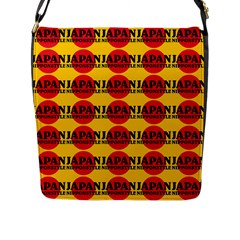 Japan Nippon Style - Japan Sun Flap Closure Messenger Bag (l) by DinzDas