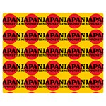 Japan Nippon Style - Japan Sun Double Sided Flano Blanket (Medium)  60 x50  Blanket Front