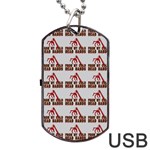 From My Dead Cold Hands - Zombie And Horror Dog Tag USB Flash (Two Sides) Front