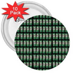 Beverage Cans - Beer Lemonade Drink 3  Buttons (10 Pack)  by DinzDas