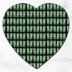 Beverage Cans - Beer Lemonade Drink Jigsaw Puzzle (heart) by DinzDas