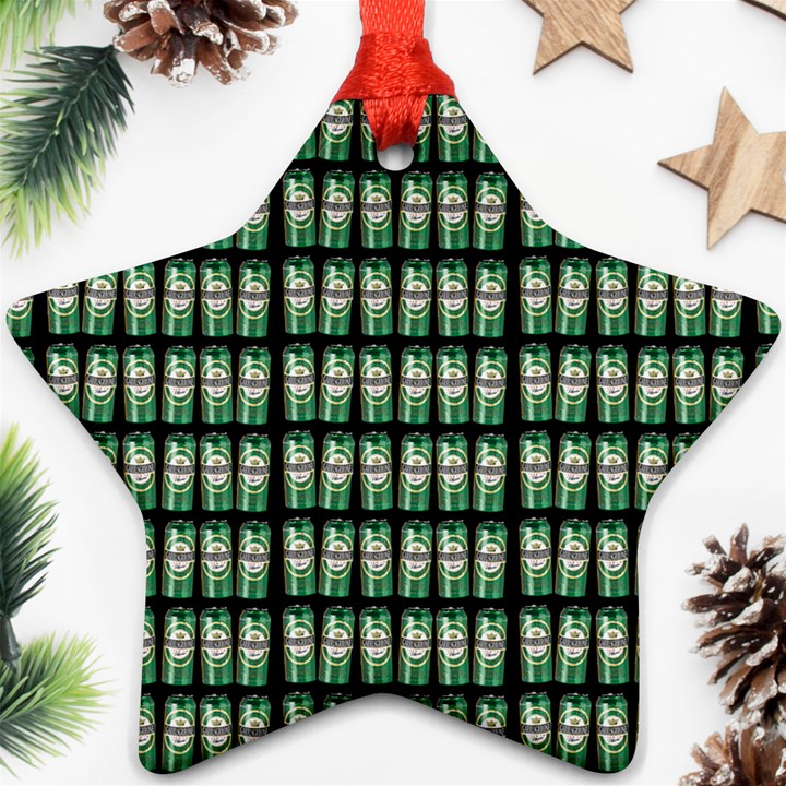 Beverage Cans - Beer Lemonade Drink Star Ornament (Two Sides)