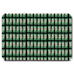 Beverage Cans - Beer Lemonade Drink Large Doormat  by DinzDas